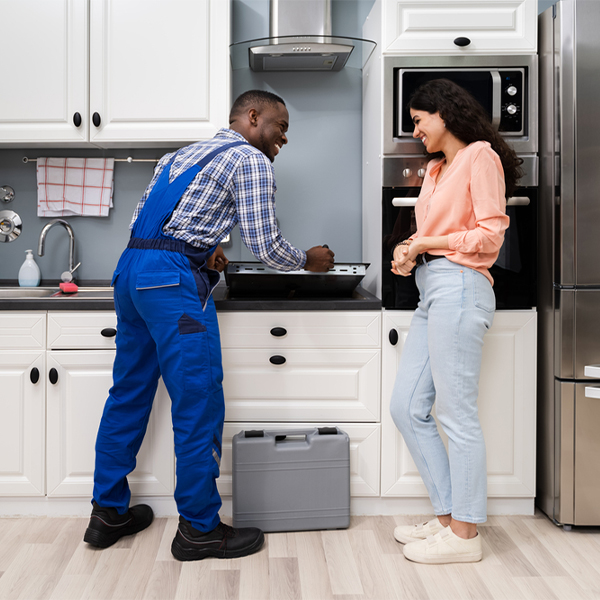 can you provide an estimate for cooktop repair before beginning any work in Newcastle Nebraska